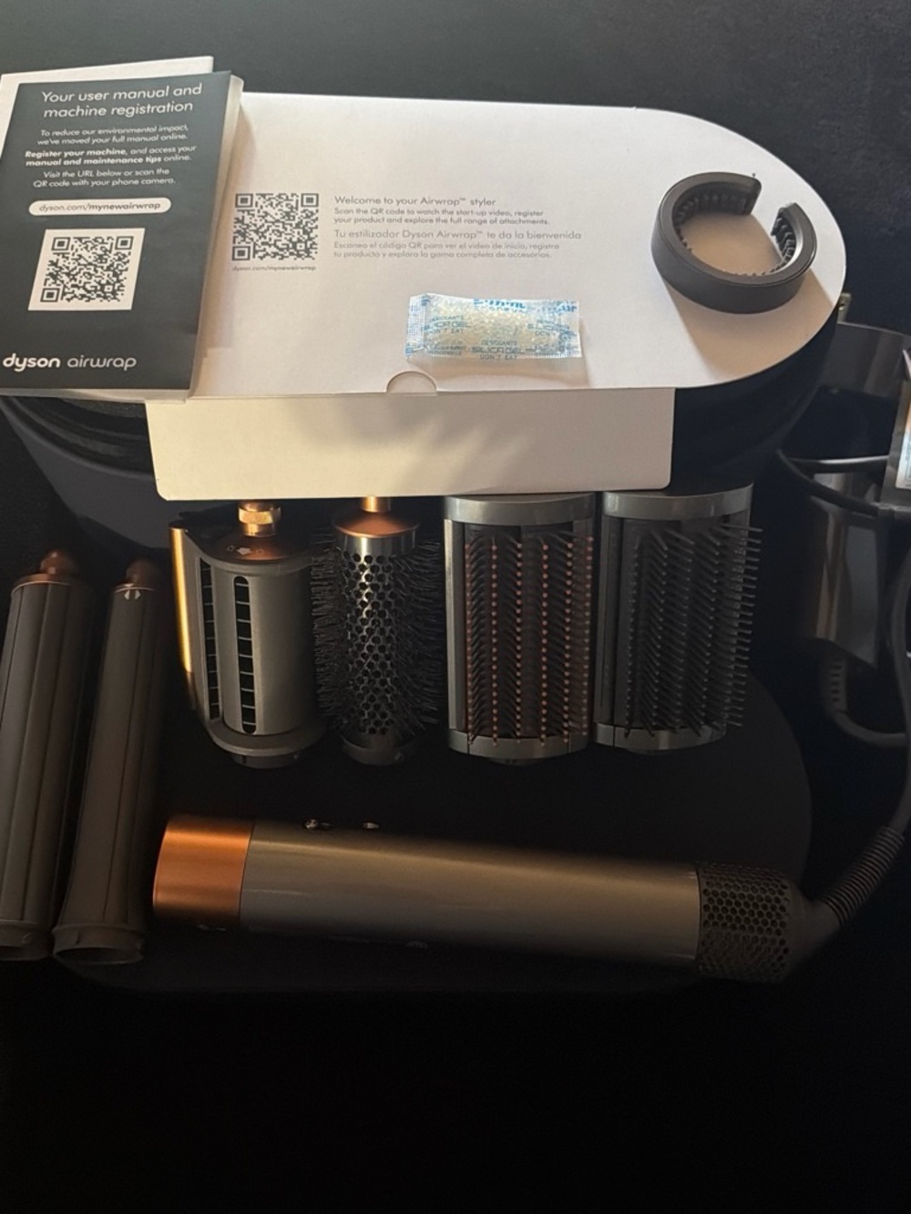 Dyson Airwrap Multi-Styler Set in Gray and Copper Accents